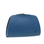 Blue Leather Louis Vuitton Dauphine