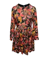 Multicolor Polyester Mulberry Dress