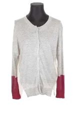 Grey Silk By Malene Birger Cardigan