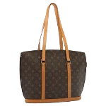 Brown Canvas Louis Vuitton Babylone