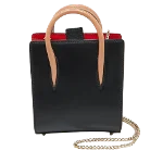 Black Leather Christian Louboutin Tote