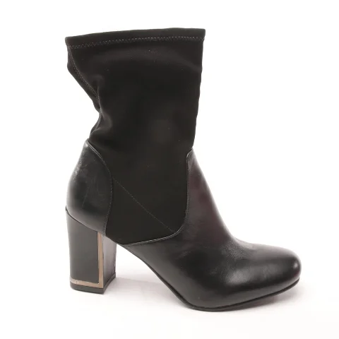 Black Fabric Karl Lagerfeld Boots