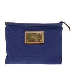 Blue Canvas Louis Vuitton Twin Pochette