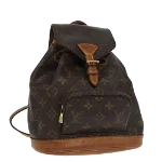 Brown Canvas Louis Vuitton Montsouris