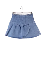 Blue Cotton Isabel Marant Skirt