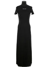 Black Cotton Palm Angels Dress