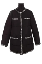 Black Polyester Claudie Pierlot Coat