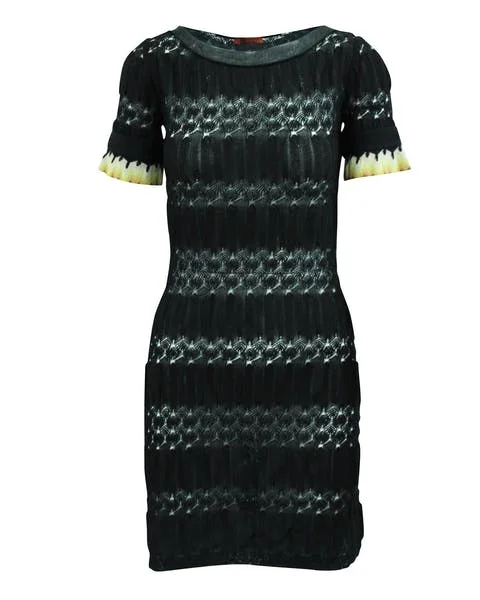 Black Polyester Missoni Dress