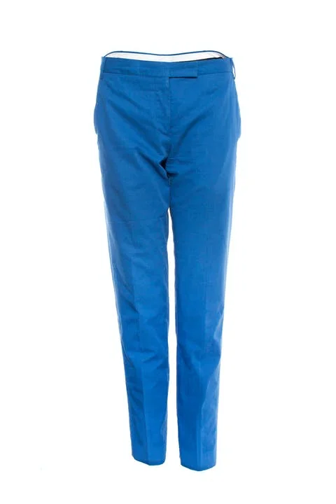 Blue Cotton Paul Smith Pants
