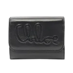 Black Leather Chloé Wallet