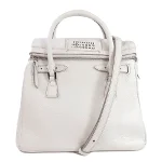 White Leather Maison Margiela Handbag