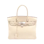 Beige Leather Hermès Birkin