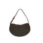 Brown Canvas Louis Vuitton Croissant