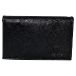 Black Leather Prada Wallet