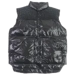 Black Canvas Moncler Vest