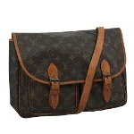 Brown Canvas Louis Vuitton Crossbody Bag