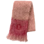 Pink Wool Loewe Scarf