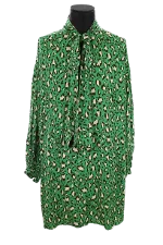 Green Viscose Paul & Joe Dress