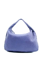Purple Leather Bottega Veneta Hobo Bag