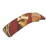 Brown Fabric Salvatore Ferragamo Hair Accessory