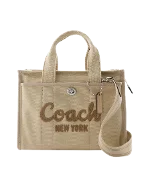 Multicolor Cotton Coach Tote