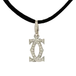 White Metal Cartier Necklace