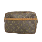 Brown Canvas Louis Vuitton Compiegne