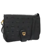 Black Leather MCM Shoulder bag