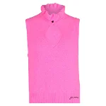 Pink Wool Ganni Top