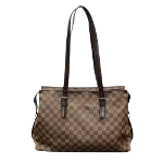 Brown Canvas Louis Vuitton Chelsea