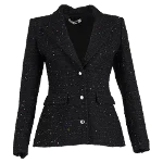 Black Polyester Alessandra Rich Blazer