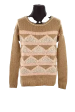 Brown Wool Des petits hauts Sweater