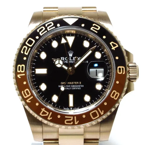 Gold Rose Gold Rolex Watch