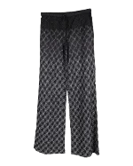 Black Fabric Missoni Pants