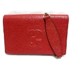 Red Leather Gucci The Soho Disco