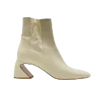 Beige Leather Jil Sander Boots