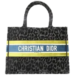 Black Velvet Dior Tote