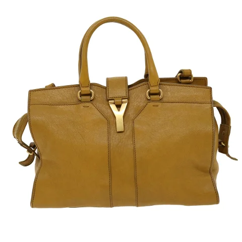 Yellow Leather Saint Laurent Handbag
