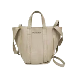 Beige Leather Balenciaga Everyday