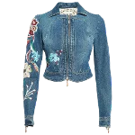 Blue Denim Roberto Cavalli Jacket