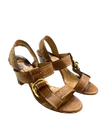 Brown Leather Chloé Sandals