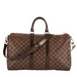 Brown Canvas Louis Vuitton Keepall