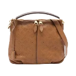 Brown Leather Louis Vuitton Mahina Sèvre