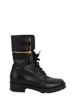 Black Leather Sergio Rossi Boots