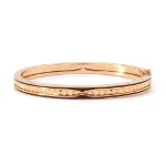 Gold Rose Gold Bvlgari Bracelet