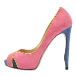 Multicolor Suede Nicholas Kirkwood Heels