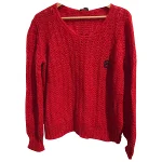 Red Wool Ermanno Scervino Sweater