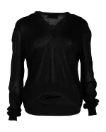 Black Cotton Givenchy Sweater