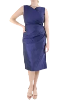 Blue Silk Max Mara Dress