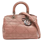 Pink Leather Dior Handbag